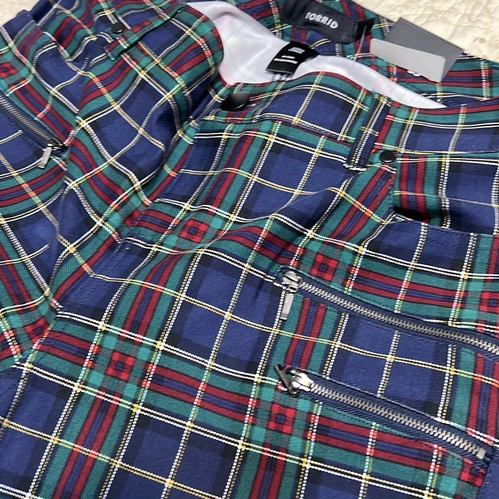 Torrid tartan plaid skinny pants - Picture 6 of 9
